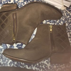 Ankle heel booties